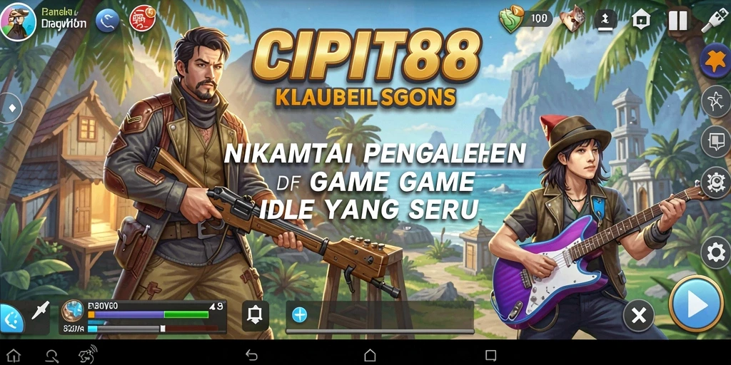 Screenshot CIPIT88 menampilkan gameplay Idle yang menarik dan progresif.