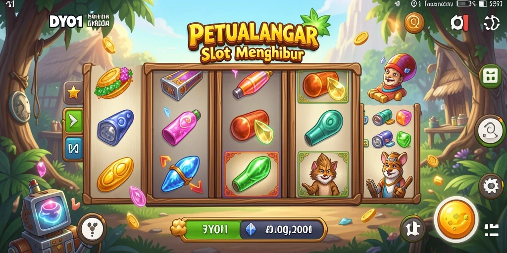 Tampilan gameplay DYO1 yang menegangkan dan penuh warna.