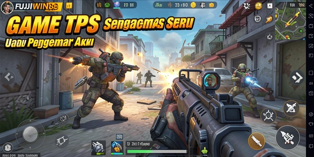 Gameplay seru dalam FUJIWIN88 dengan aksi tembak-tembakan yang mendebarkan.