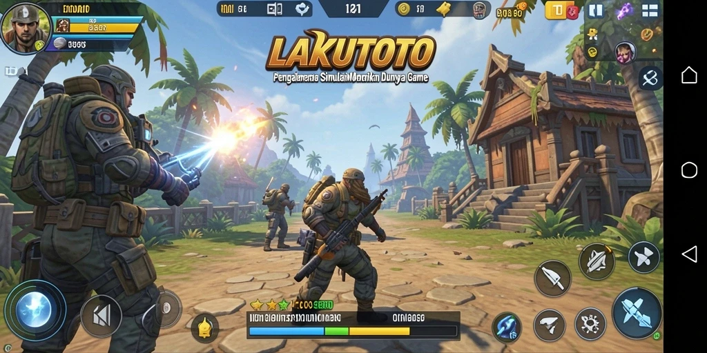 Screenshot menunjukkan gameplay menarik dari LAKUTOTO dengan interaksi yang mendalam.