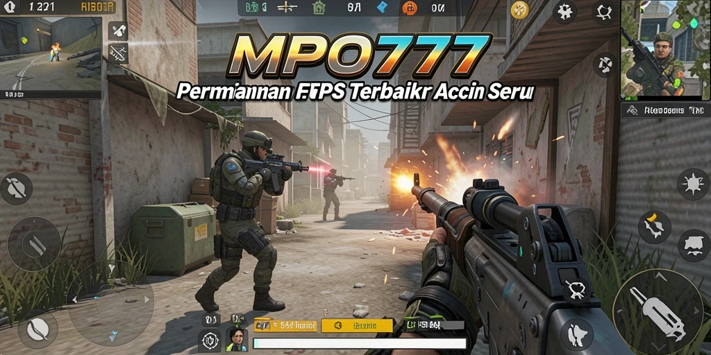 Gameplay MPO777 dengan aksi tembak-menembak yang mendebarkan dan grafik realistis.